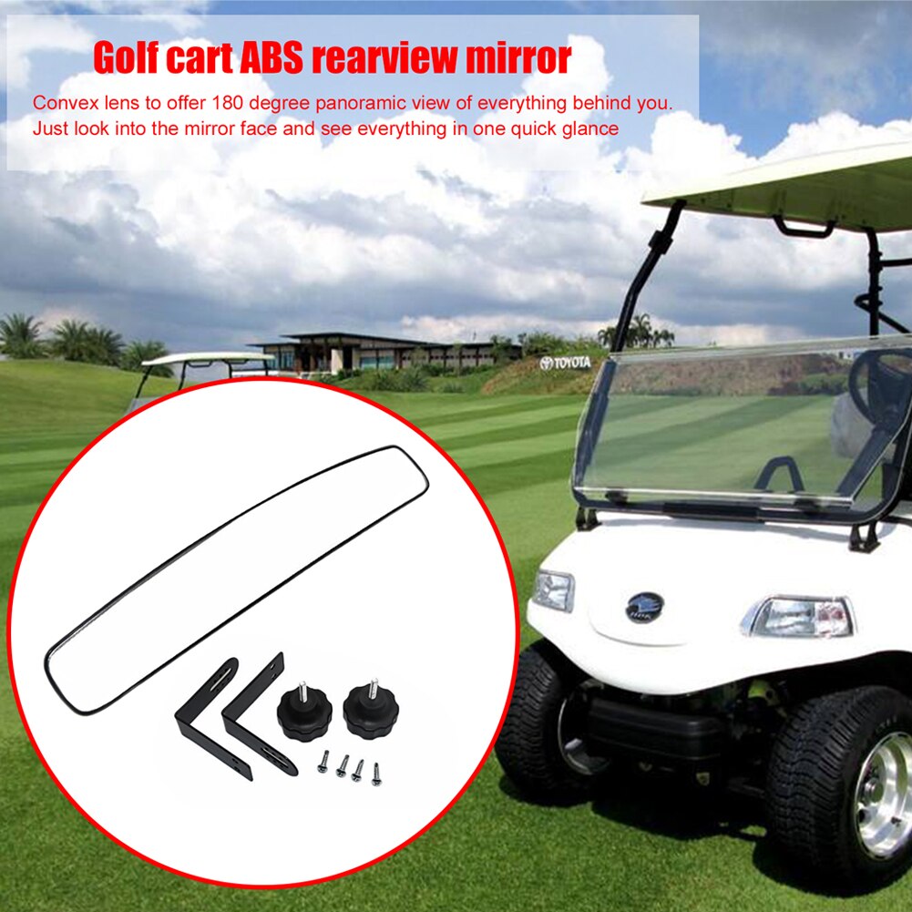Sikkerhed panoramakørsel ekstra bred udendørs styling reservedele golfvogn universal abs let at installere bakspejl