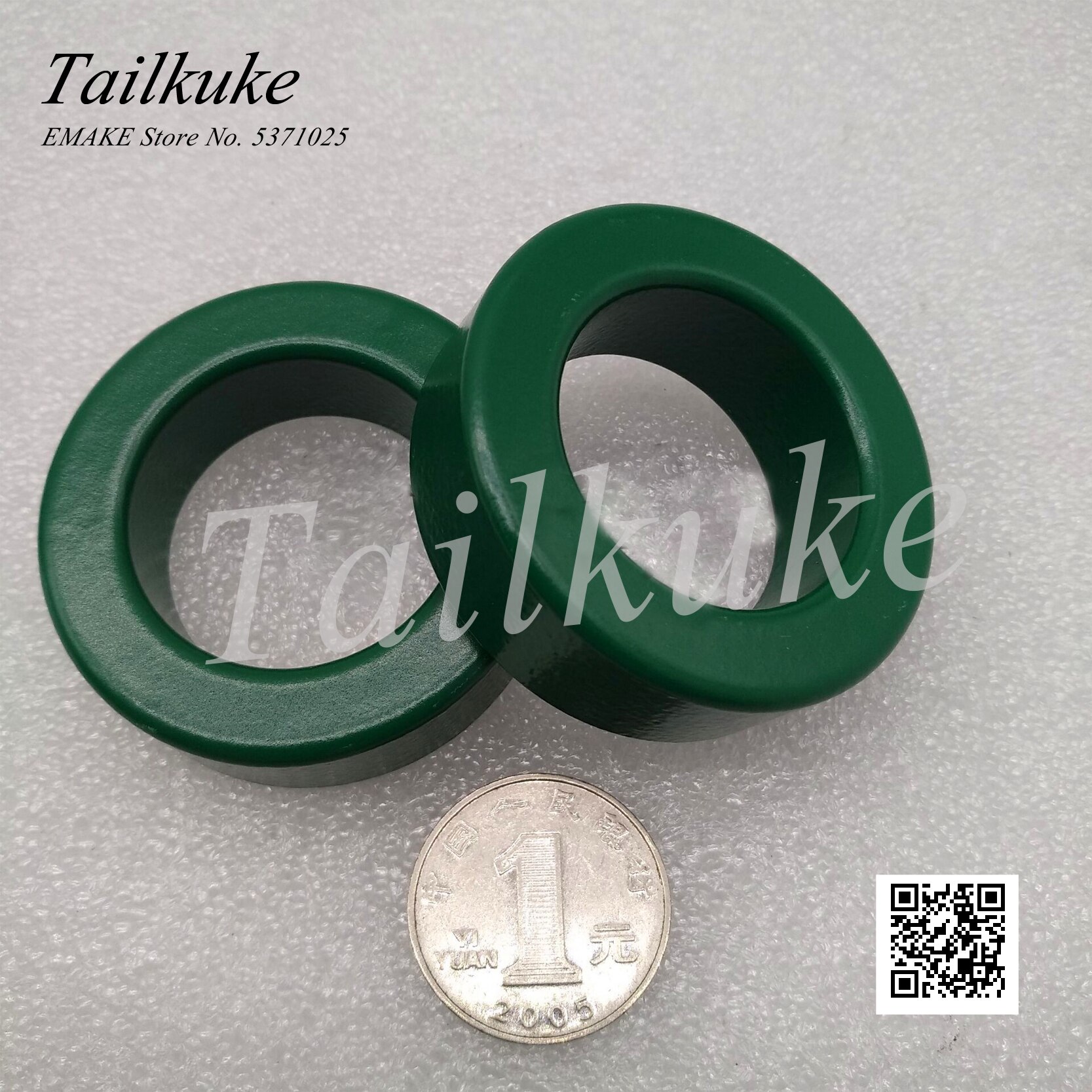 Mangan sinkferrit magnetisk ringe 47 * 27 * 15/49 * 32 * 15 filter anti-interferens grønn ringe  pc40 materiale