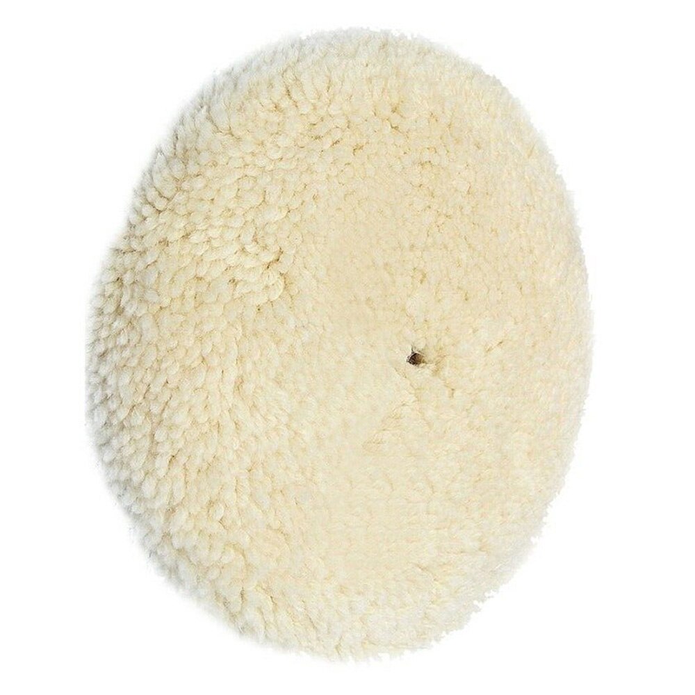 Bonnet Polishing Pad Replacement Parts Accessories Car White Soft Wool