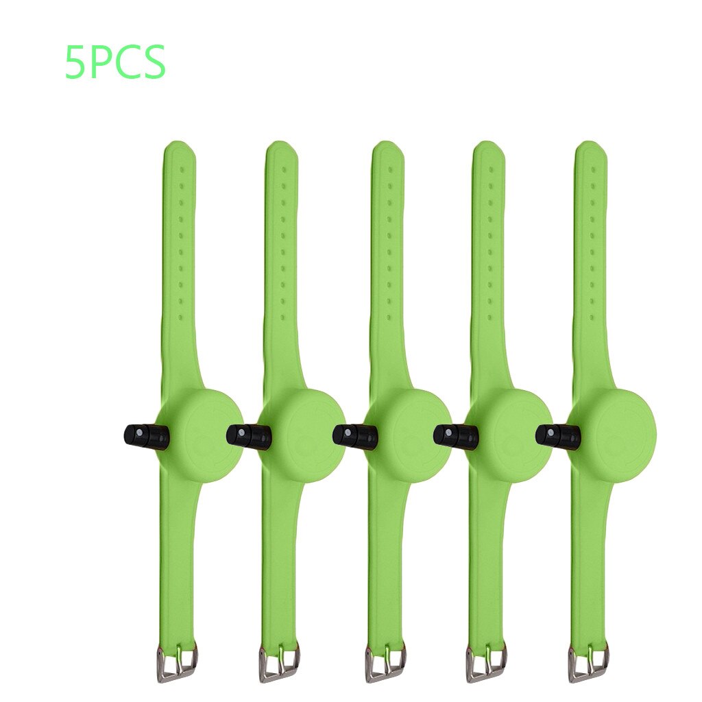 Armbänder Erwachsenen Kind Flüssigkeit Hand Dispenser Armband Handgelenk Band Gel Mit Ganze Desinfektion Hand Sanitizer Abgabe Handwäsche L * 5: S