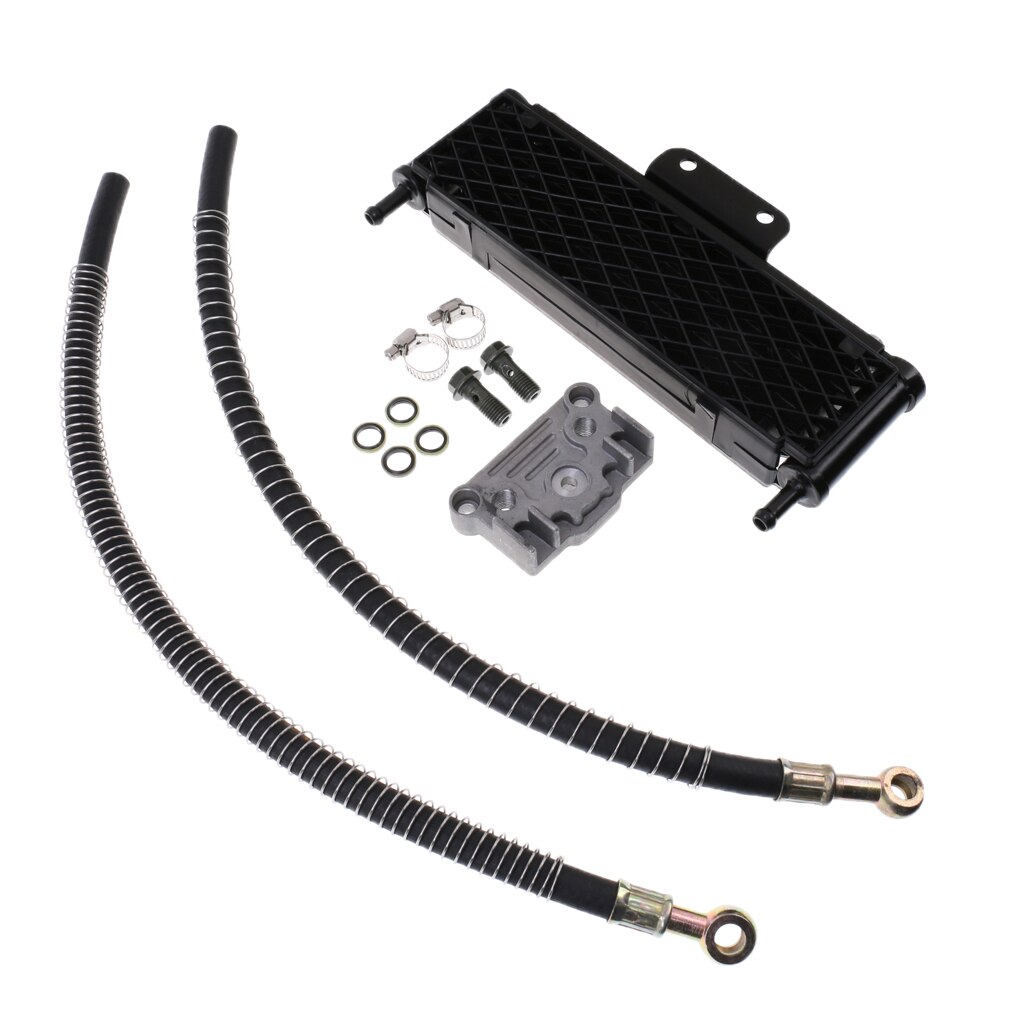 Oil Cooler Kit Engine Oil Cooler Radiator Car Cooler For 140/150 / 160cc Motorcycles Monkey Bike