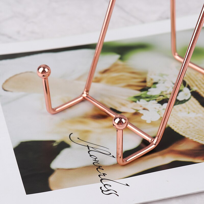 Art présentoir chevalet exquis bibliothèque plat support plat bol Photo cadre Photo livre piédestal support décoration de la maison