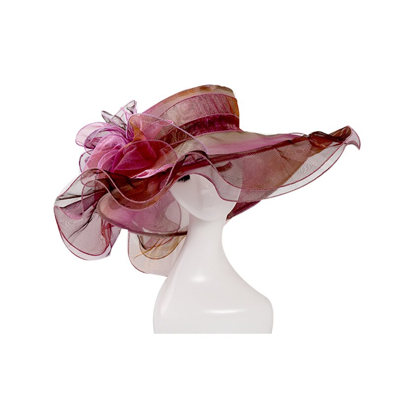 Chapeaux de mariage pour femmes chapeau mariage femme accessoires de mariage fascinators pour mariages chapellerie de mariée chapeau de mariée: VIOLET
