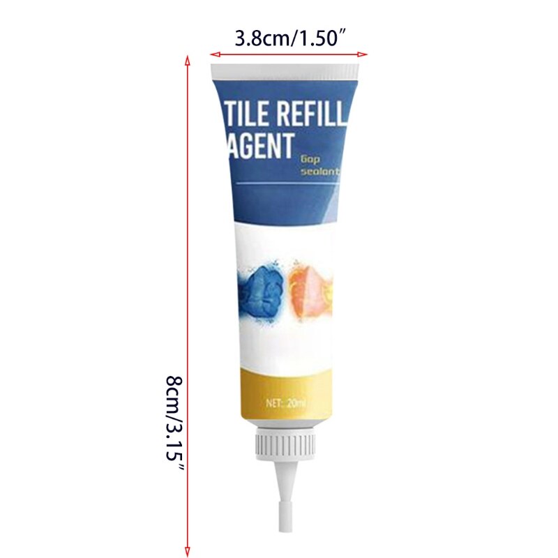 Tile Grout Restoring Agent Tile Grout Squeeze Tube Ceramic Tile Grouting Repair