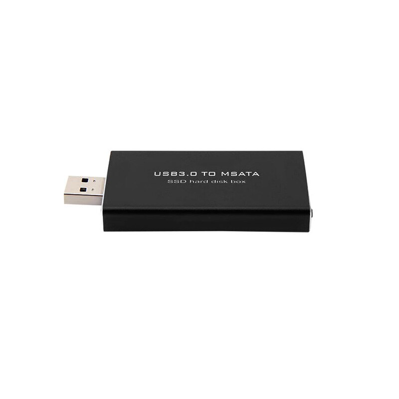Usb 3.0 to msata ssd harddiskboks konverter adapter kabinet ekstern sag 1pc