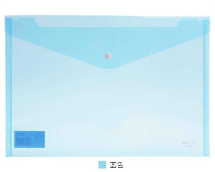 Delikatesseforretning senior virksomhet  a4 kontor papirpose plastknapp bag trykk på skrivesaker bag virksomhet kontor skolerekvisita: 1. blå