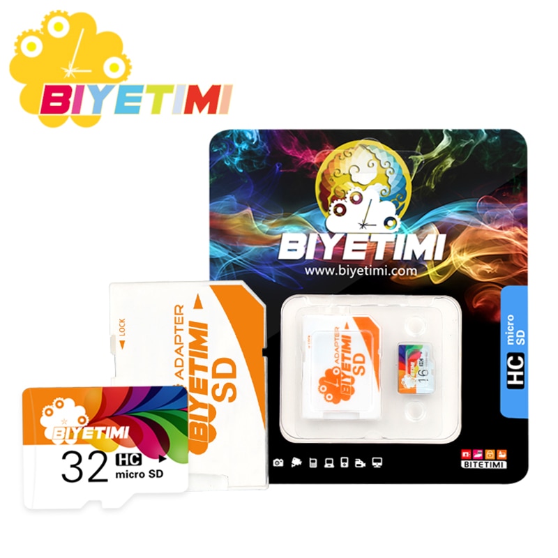 Biyetimi Speicher Karte 128GB 64GB 32GB micro sd karte 16 gb 8 gb CLASS10 flash-karte memory Microsd für Smart phone/Tablet