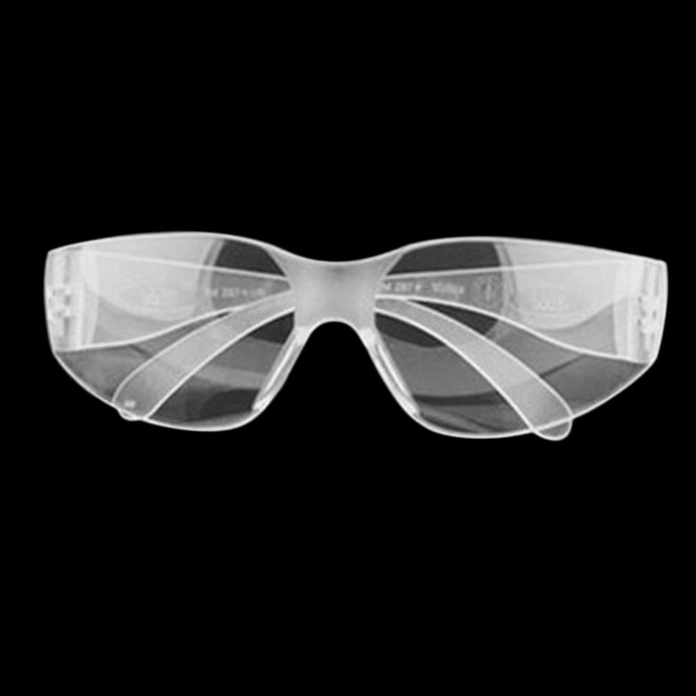 1 PC Safety Glasses Lab Eye Protection Protective Eyewear Clear Lens Workplace Safety Goggles Anti-dust Supplies
