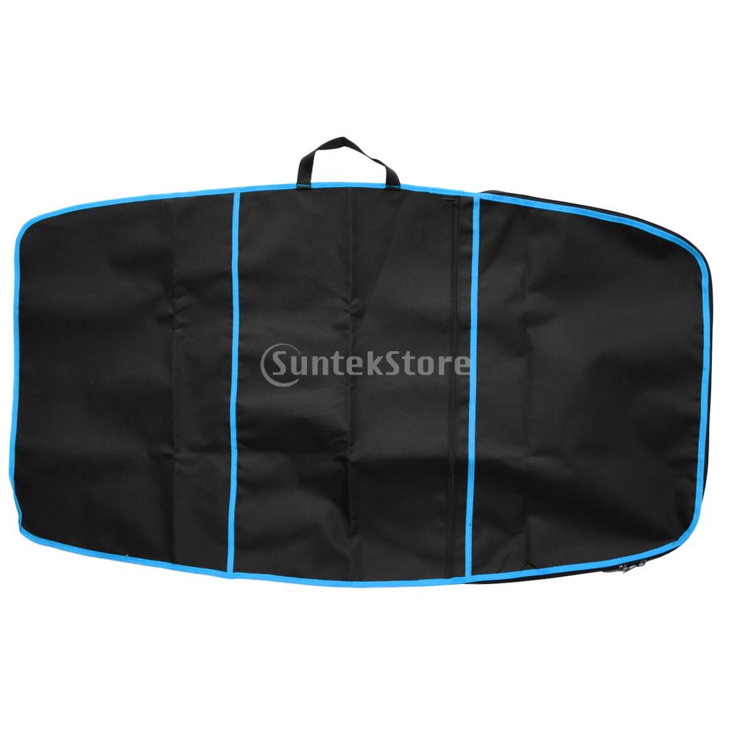 Portable Bodyboard Carry Bag with Double Zipper 125x71cm / 49x28inch Surf Board Cover Bodyboarding Boards Storage Pouch Bag: Blue
