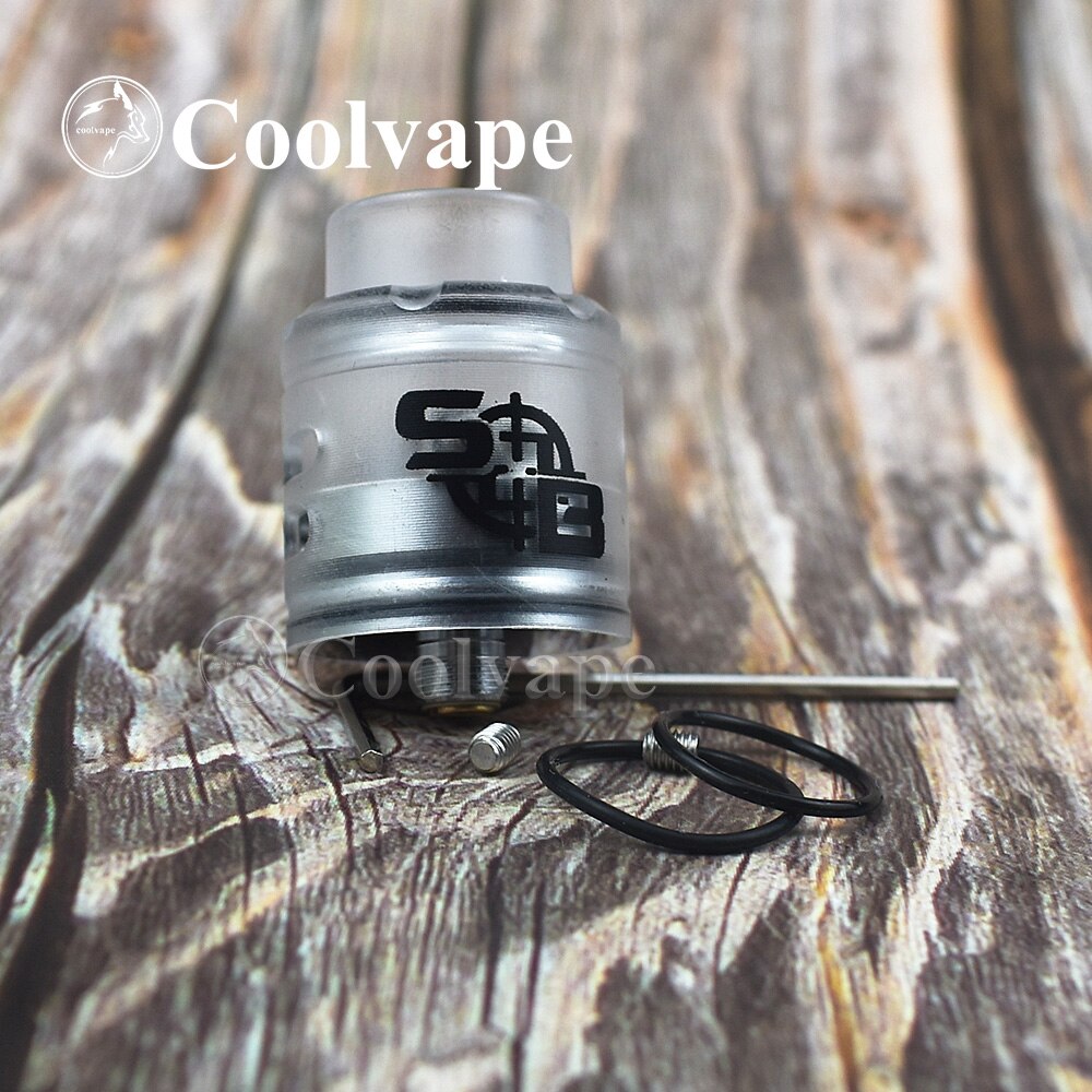 coolvape Apocalypse RDA 24mm Adjustable with pin BF Vaporizer Adjustable Airflow Control Rebuilding tank vs goon v1.5 rda: pc