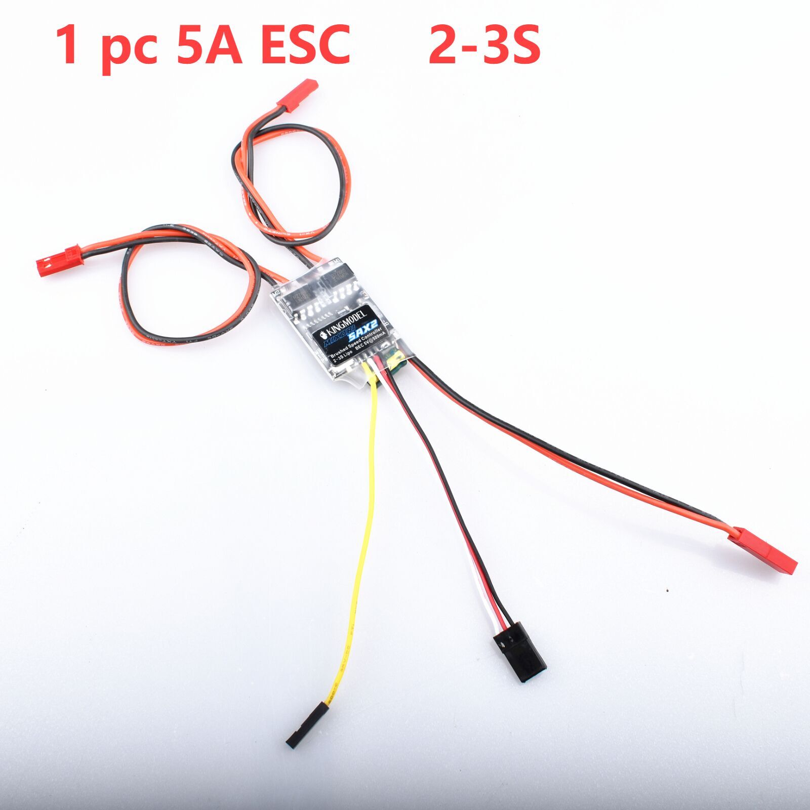 5A/5A PRO/10A/20A/30A/40A/50A/60Ax2 Dual Way Bidirectionele Geborsteld ESC Controle Voor Rc Model Boot/tank 180 tot 795 Geborstelde Motor: Chocolade