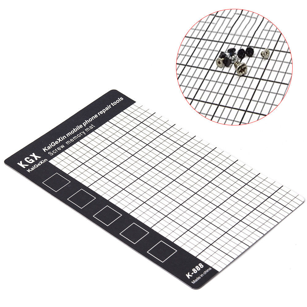 Magnetic Screw Memory Mat Chart Mini Work Pad Mobile Phone Repair Hand Tool