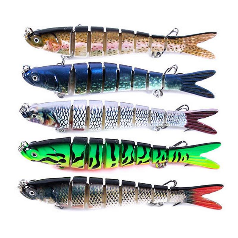 Bass Lure Kit Highly Realistic Bass Lures Saltwater And Freshwater Slow Sinking Bass Fishing Lure Family Fishing Gear