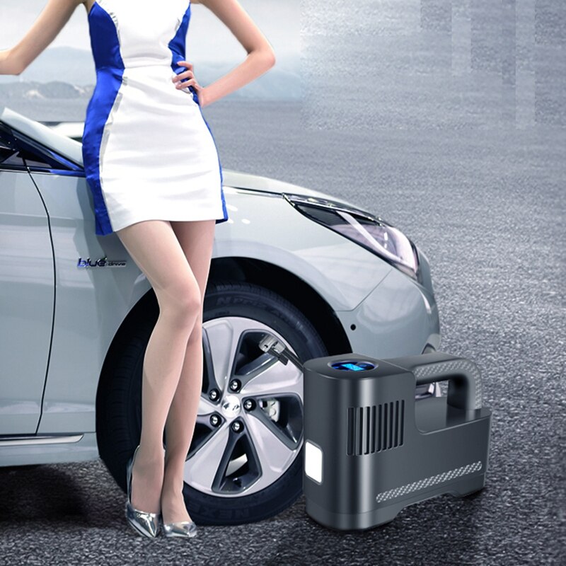 for Toyota Digital Display Car Wireless Air Pump Portable Car Smart Tire Air Pump Automatic Charging and Stopping