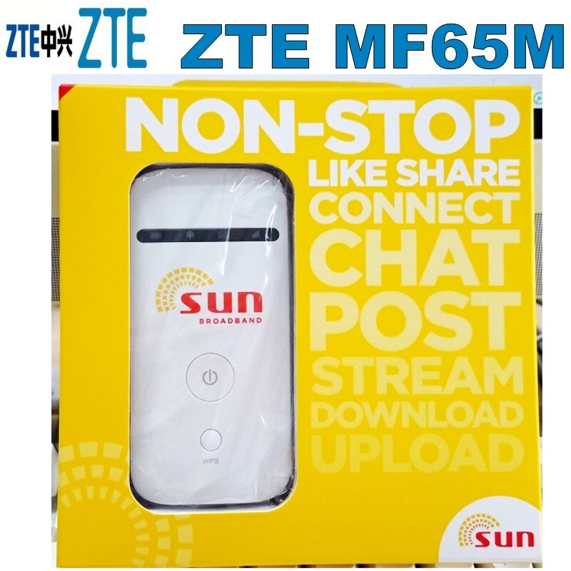 ZTE MF65 MF65M 21.6M wifi Router HSPA+/GSM 3G Mobile Hotspot Router unlocked