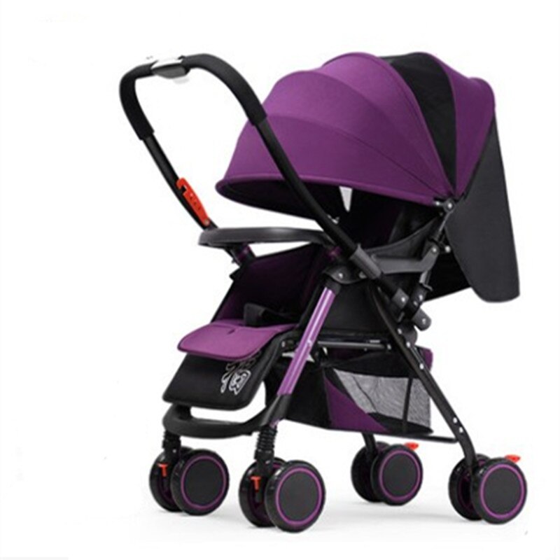Baby stroller can sit and lie super lightweight folding simple portable child baby umbrella
