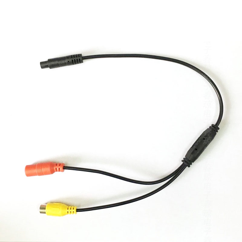Anshilong Auto Video Dc Kabel RCA-4PIN Voor Parkeerplaats Achteruitkijk Achteruitrijcamera Connect Car Monitor Dvd Trigger Kabel