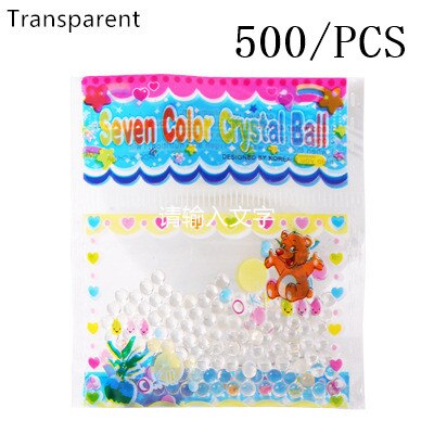 1@# Shooting Supplies Color Water Absorption Beads Bullet Non Toxic and Tasteless, Clean Environmental Protection 100/500Pcs/bag: 101 (500pcs 1Bag)