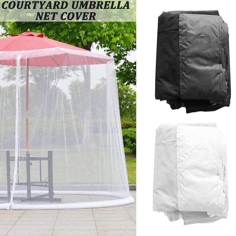 Outdoor Patio Umbrellas With Various Specifications Mesh Cover Mosquitoes To Prevent Roman To Install Umbrellas S8M2