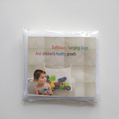 Bad Speelgoed Vouwen Opslag Baby Badkamer Wassen Baden Opknoping Container Mesh Net Leuk Speelgoed Organisator Speelgoed voor Kinderen Bad Speelgoed: 37x37cm