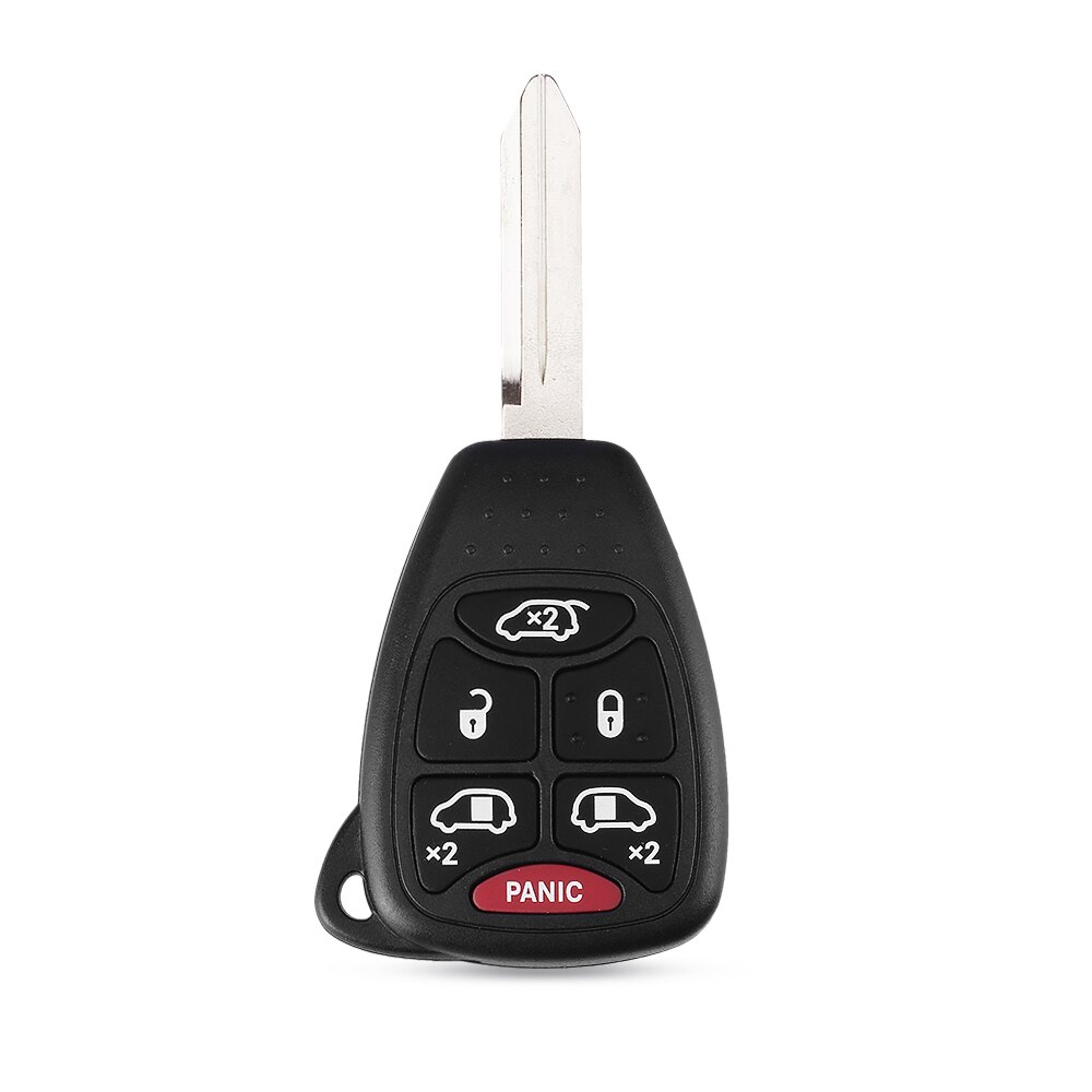 KEYYOU carcasa de llave a distancia de coche para Chrysler 300 Aspen Dodge Dakota Durango para Jeep Grand Cherokee comandante Fob clave Auto: Model 5