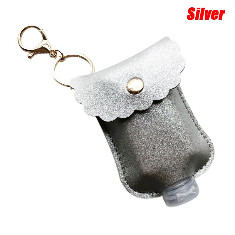 Bouteille de voyage et porte-clés bouteilles vides rechargeables pour désinfectant pour les mains: SV