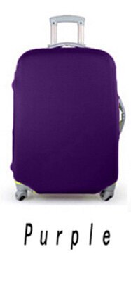 Travel Luggage Suitcase Protective Cover Trolley Case Travel Luggage Dust Cover Travel Accessories Apply: purple / S