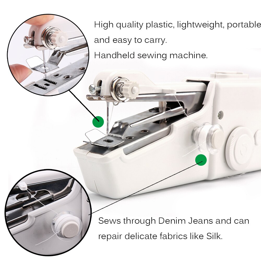 Easy Use Tailor Small Home Household Electric Mini Multifunction Portable Sewing Machine Convenient Brief