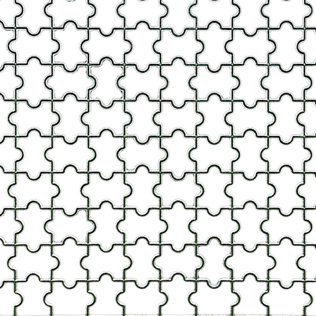 153 Mm Puzzel Stansmessen Scrapbooking Card Craft Sterft Diy Embossing Metalen Stencil Decoratieve Sterft Cutter