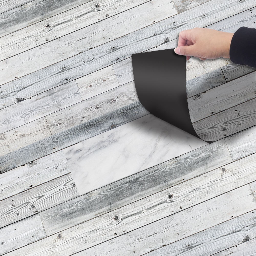 20*300Cm Houten Kleur Zelfklevende Floor Stickers 3D Visuele Muur Decor Decals Voor Slaapkamer Studie Cafe Diy waterdicht Behang