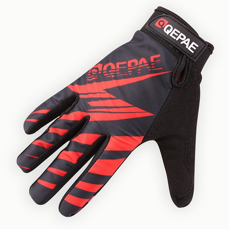 Gorące rękawice rowerowe MX motocykl motocykl konna rękawice rowerowe BMX MTB ATV Off wyścigi drogowe sporty outdoorowe pełne rękawiczki nowe: Czerwony / XL