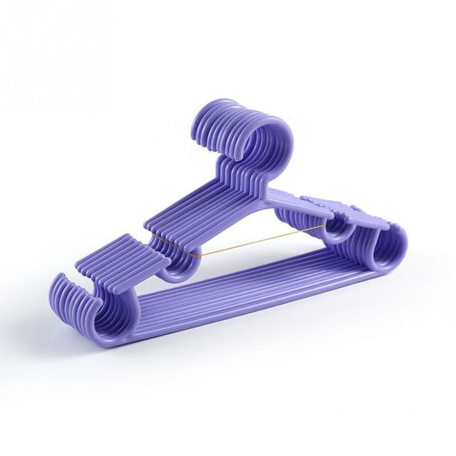 Children's Drying Rack Portable Multifunctional Hook Outdoor Children's Drying Rack Plastic Baby Hanger Batches From: purple