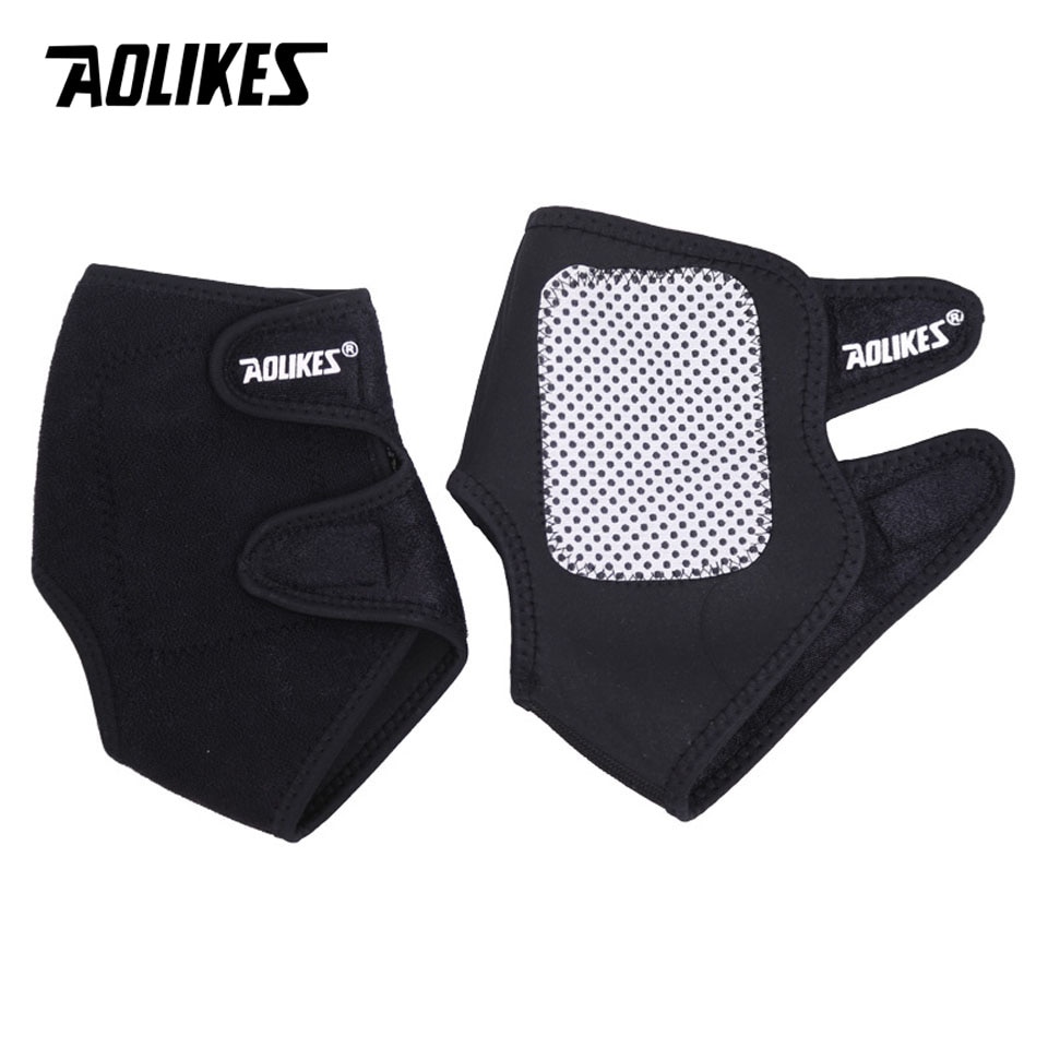 AOLIKES 1 Paar zelfopwarming Toermalijn Magneet Enkel Brace Sport Veiligheid Voet Letsel Protector Winter Warm Dopheidezorg