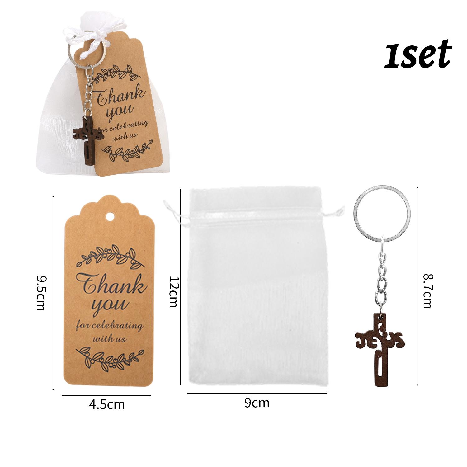 Kerstmis houten kruisje charme mini houten kruis stressverlichting hangend spiritueel religieus Bijbelvers dankjewel cadeaus: 13 cm / zwart