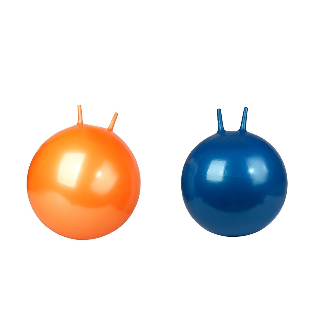 2 Pieces 45cm Hopper Ball for Teens, Hopping Ball, Bouncy Ball with Handles, Sit & Bounce