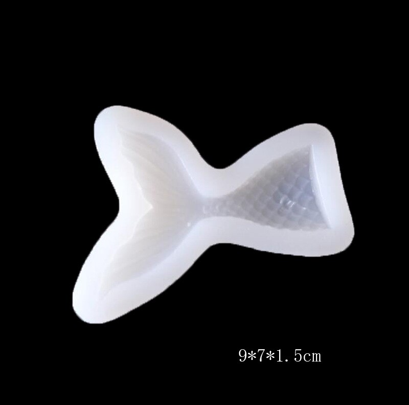 Silikonform mit flamingos, pferden, bäumen, blumen und lollis für schmuck, diamantanhänger, halsketten, bastelarbeiten, harz-epoxid-silikonform: Kleine fische