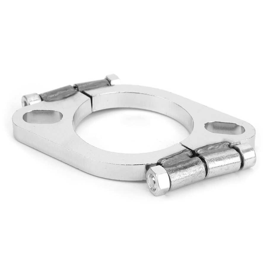 Biler araba aksesuar 2.5in 63mm stål udstødningsflange flad oval split reparation udskiftning tilbehør auto dele bil