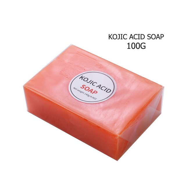 Whitening Skin Kojic Acid Soap Handmade Soaps Glutathione Facial Bath Soap Antibacterial Cleanser