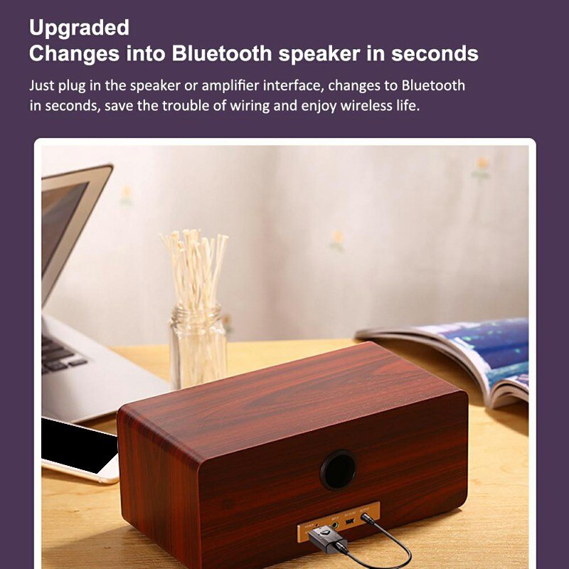 2 In1 USB Bluetooth Adapter 5.0 Transmiter Wireless Bluetooth for Computer TV Laptop Speaker Headset Music Receiver