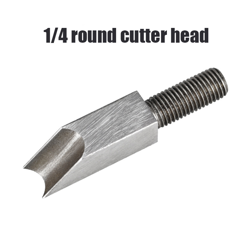 Multifunction Woodworking Edge Corner Plane 45 Degree Bevel Manual Planer Chamfering and Trimming Mini Hand Tool: Round cutter head