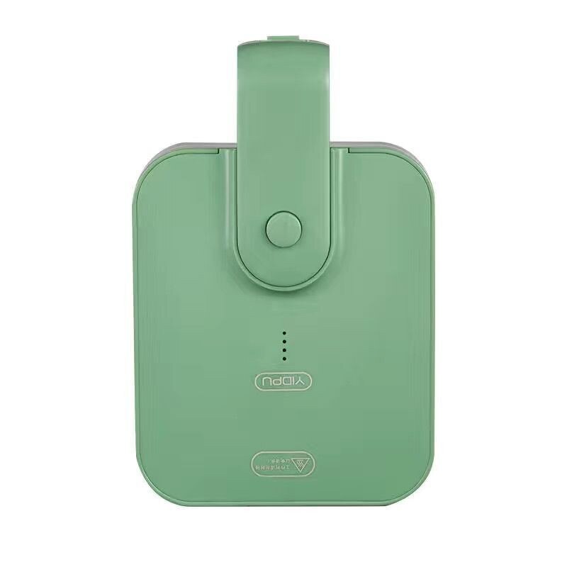 Mini sandwich maker morgenmaskine brødrister maskine køkken vaffel maker multifunktionel opvarmning toast tryk brødrister: Grøn / Eu