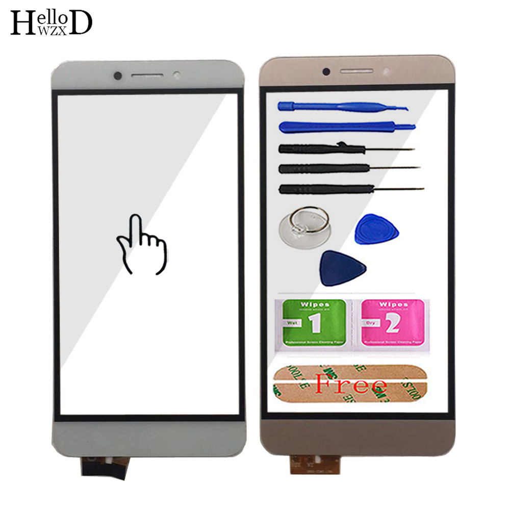 Digitalizador de Sensor de Cristal frontal de pantalla táctil para Letv le 1s X500 X501 X502, herramientas de digitalizador de Panel de Sensor de pantalla táctil