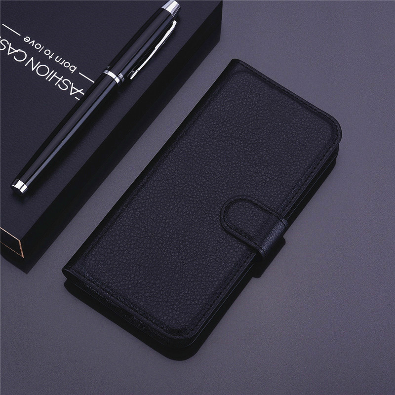 Leather Flip Wallet Case For Samsung Galaxy S5 Neo SM-G903F S5 i9600 G900F GT-I9600 Classic Case For Samsung S5 Mini Cover: For S5   ( S5 Neo ) / Black