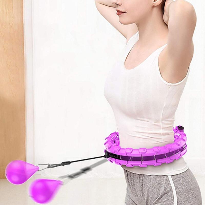 Fitness Smart Massage Hoepel Smart Auto-Spinning Training Hoepel Gewicht Oefening Stress Release Draagbare Taille Fitness Hoepel