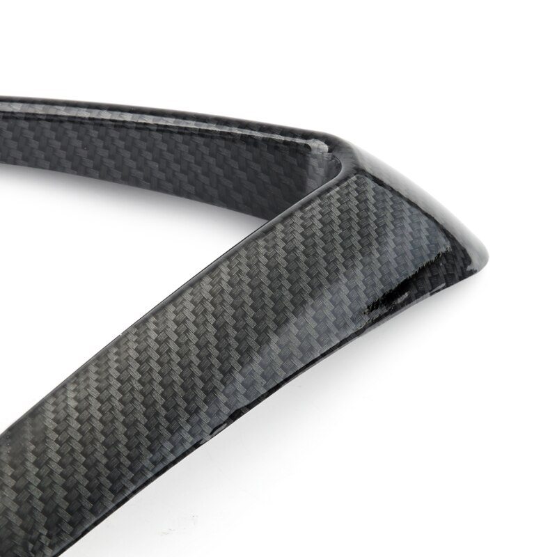 Front Blade Trim Voor Tesla Model 3 Abs Koolstofvezel Auto Styling Decor Modificatie Mistlicht Spoiler Light Blade -2022