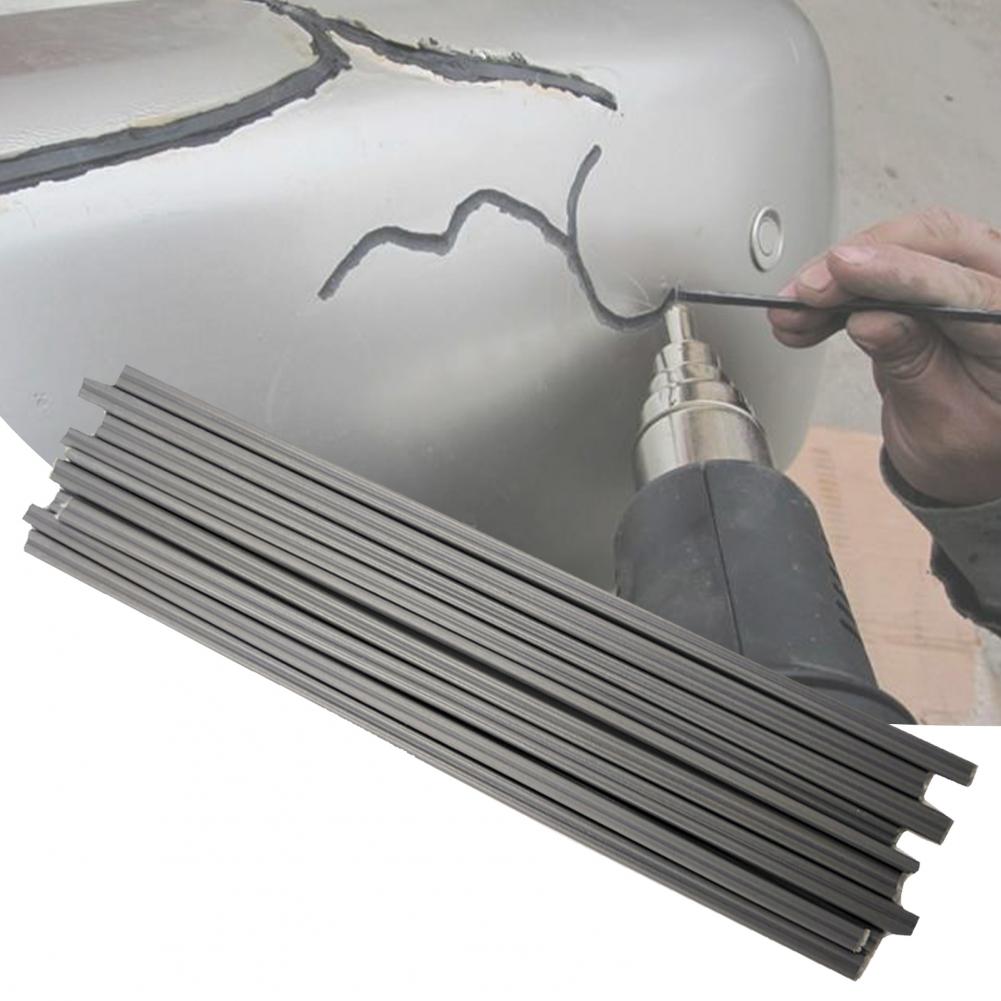 10Pcs Plastic Welding Rod Good Tensile Strength PP/PVC Different Specifications Welding Sticks Straight Welding Rod for Factory