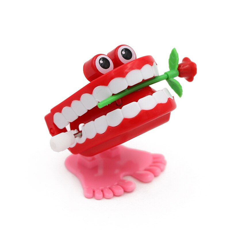1pc 7 rozmiary Dental Jump zęby prezent kształt zębów Model prezent wysokiej jakości kreatywne zęby zabawki dla dentysty prezent: 3pcs with Rose