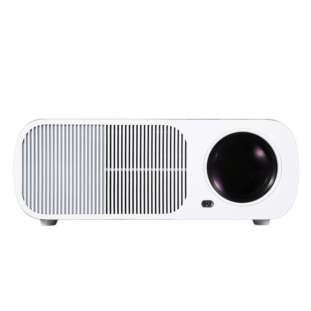 Full Hd Projector 2600 Lumen 800X480Dpi Hdmi Led Projector Voor 1080P Video Beamer Home Media Speler kantoor Projector Wit