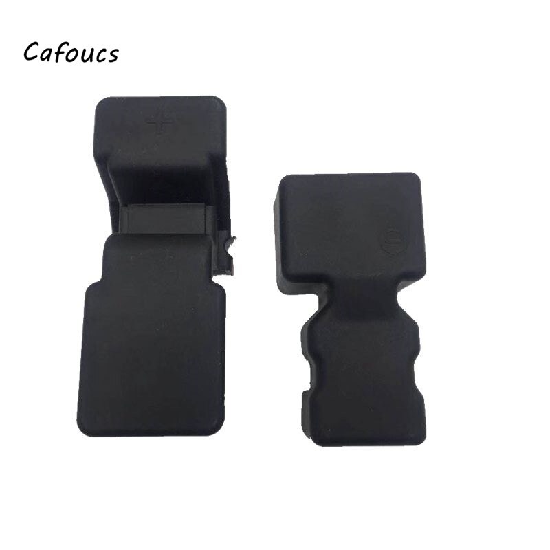 Cafoucs-electrodo Negativo Positivo para batería de coche, cubierta de protección Terminal, 9676099280, 9815031980, para Peugeot 508, Citroen C5