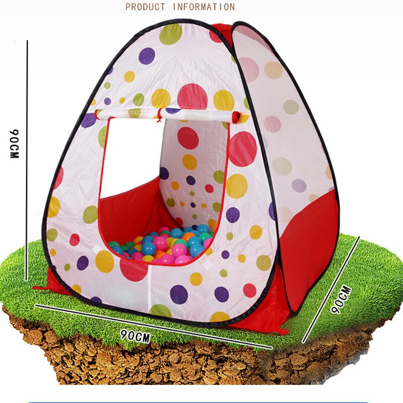 Speelgoed tent baby speelhuis binnen en buiten golfbal oceaan ballenbad opvouwbare tent huis hut meisjes tuin